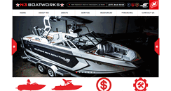 Desktop Screenshot of n3boatworks.com
